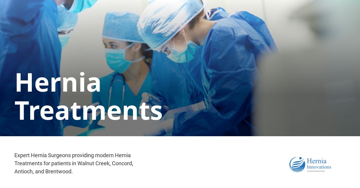 Hiatal Hernia Surgery | Hernia Innovations in Walnut Creek